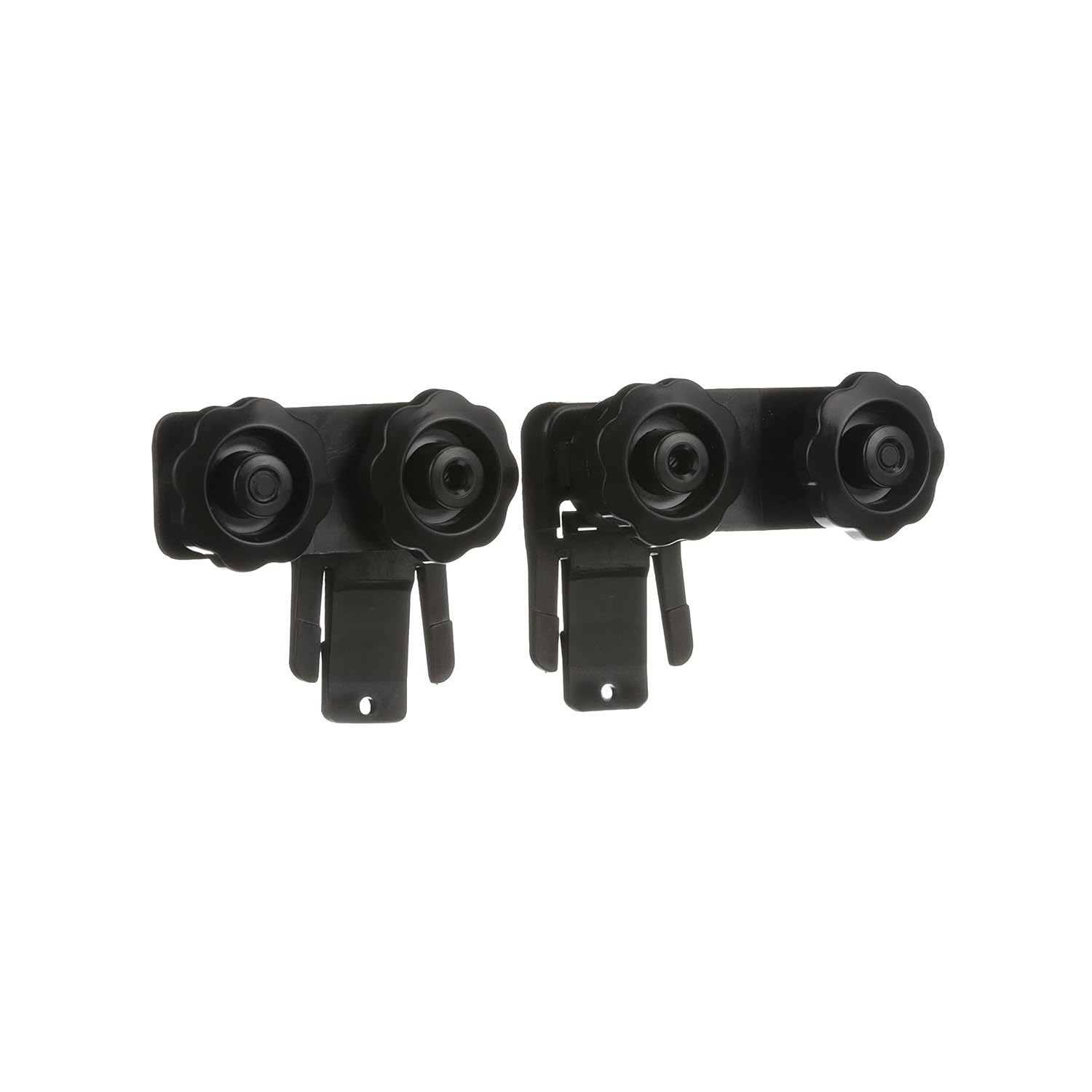 Sellstrom Faceshield Adapter, Slotted, 1 Pair, Black, S61970