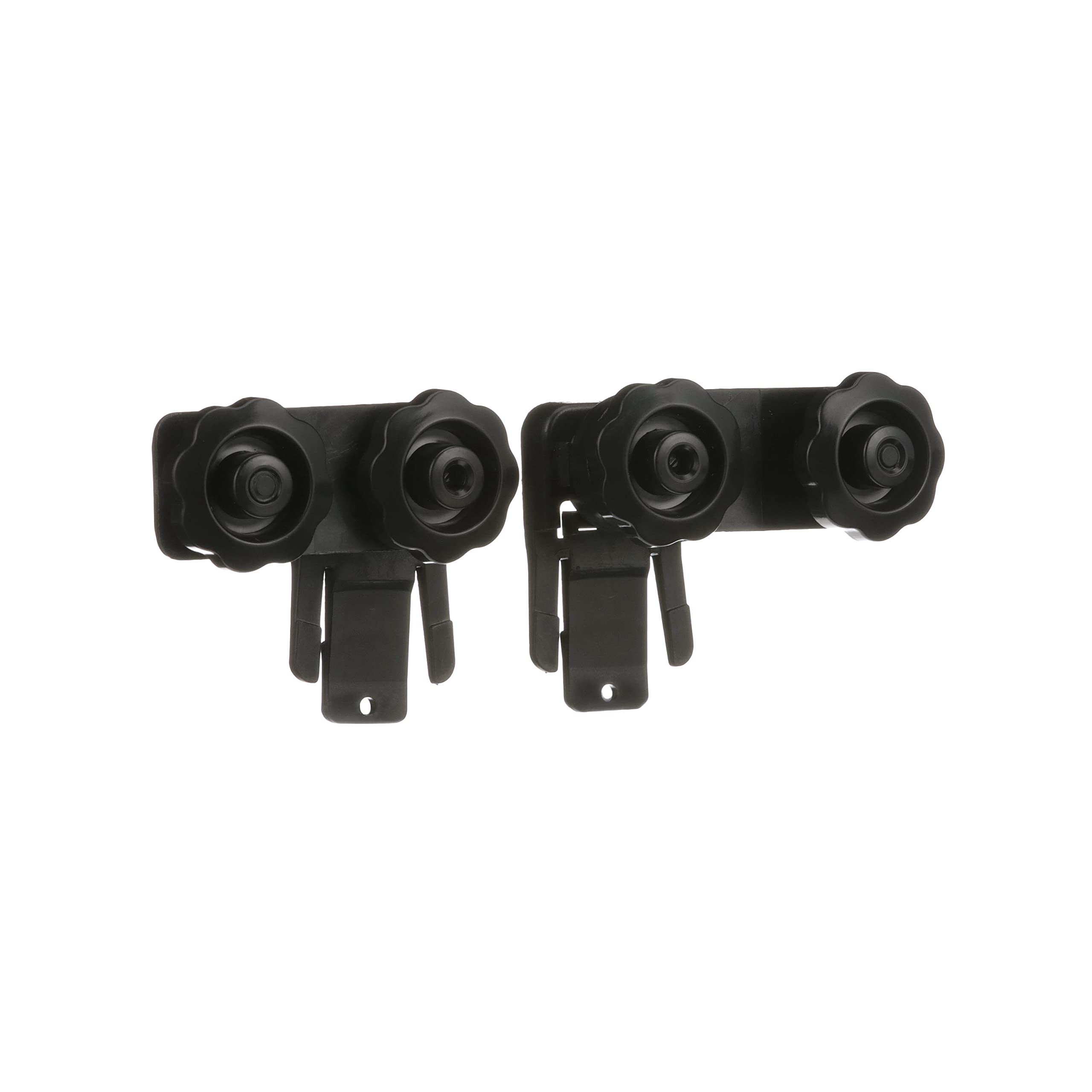 Sellstrom Faceshield Adapter, Slotted, 1 Pair, Black, S61970