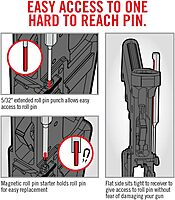 Real Avid Bolt Catch Punch Set, Stainless SPORTING