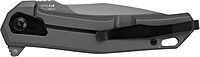 Kershaw Helitack Folding Pocket Knife, 3.3 inch Blade, Stainless Steel Handle, Every Day Carry Work Knife, Pocketclip