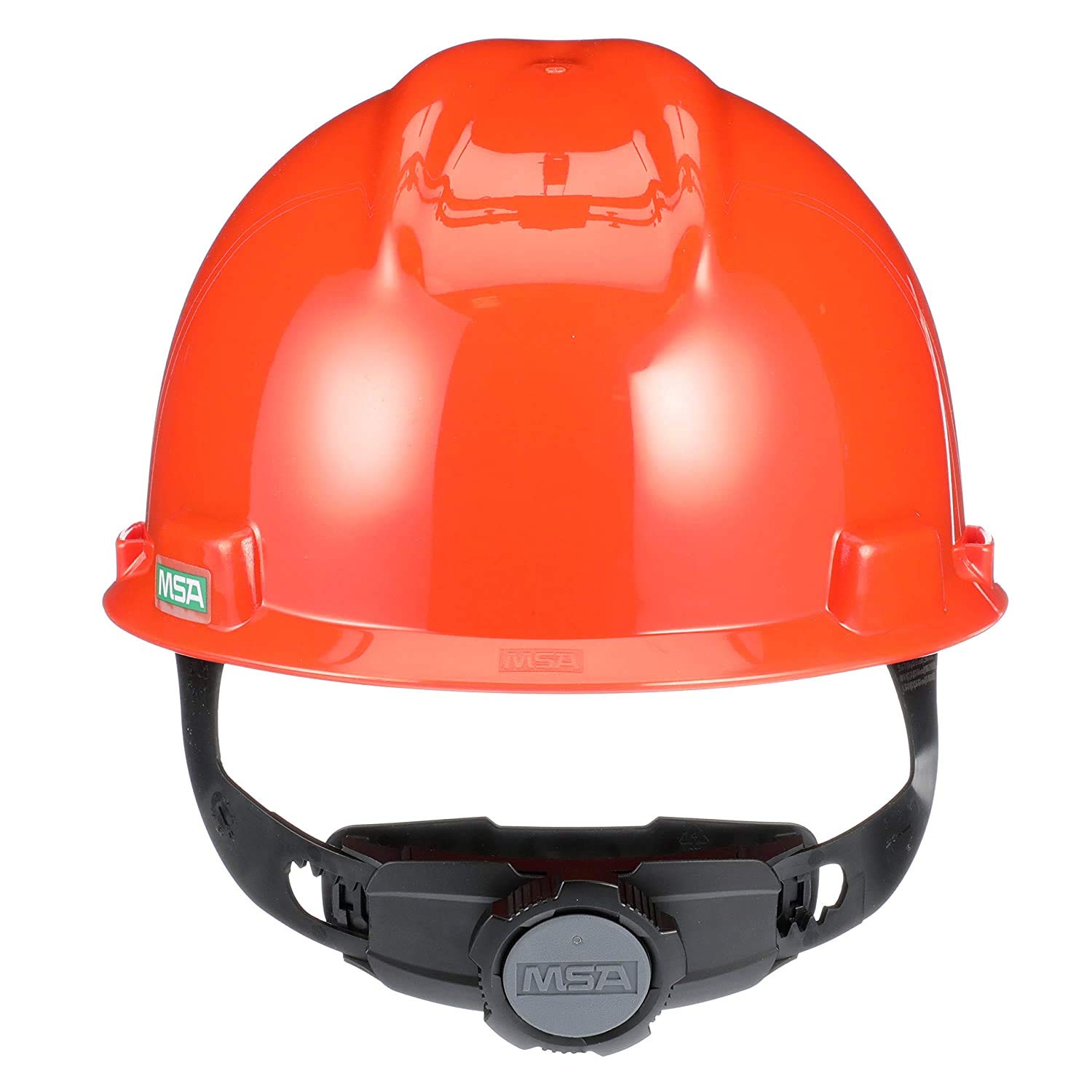 MSA 475361 V-Gard Cap Style Safety Hard Hat With Fas-Trac III Ratchet Suspension | Polyethylene Shell