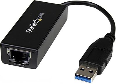 StarTech USB to Ethernet Adapter - USB to RJ45 Gigabit Network Adapter