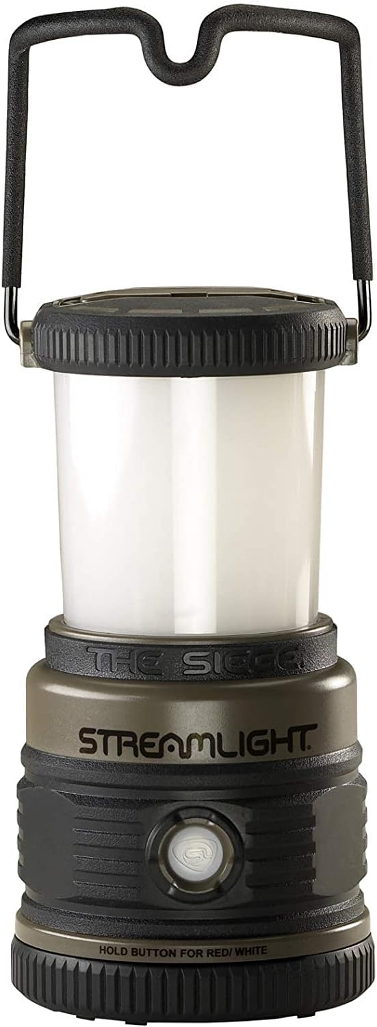 Streamlight 44931 Siege 540-Lumen Compact D Alkaline Outdoor Hand Lantern/Flashlight Combo