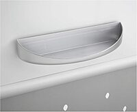 Safco Products 2008GR Rumba Magnetic Eraser Tray for Select Rumba Collaboration Screens (Sold Separately), Gray