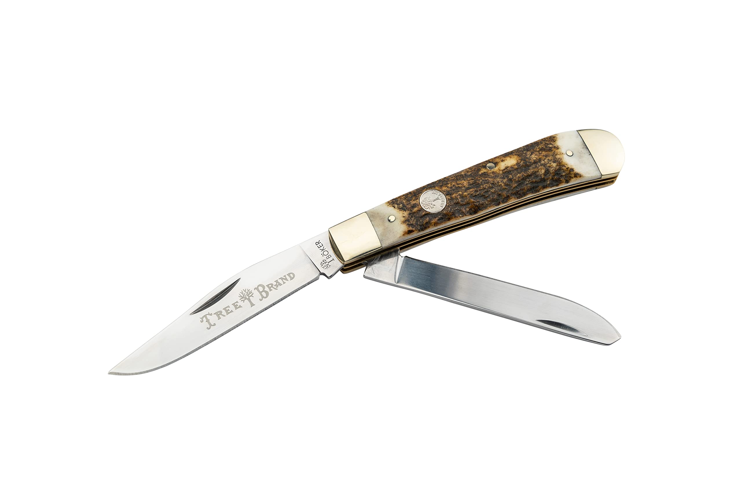 BÖKER Traditional Series 2.0 Trapper – Dual-Blade Slip-Joint Pocket Knife, Made in Solingen Germany