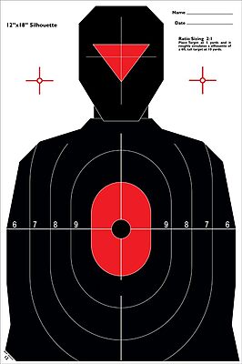 Caldwell Ultra Portable Target Stand 12" x 18" with Tear Down Design and Targets for Outdoor, Range, Shooting and Hunting