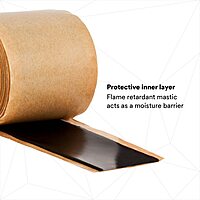 Scotch Cable Jacket Repair Tape 2234, 2 in x 6 ft, Black