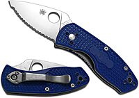 Spyderco C148SBL Ambitious Lightweight Blue CPM S35VN