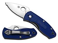 Spyderco C148SBL Ambitious Lightweight Blue CPM S35VN