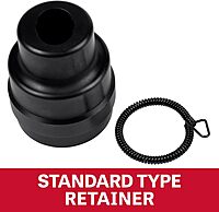 JET Chipping Hammer, Air-Powered, D-Handle/Open-Handle, Round/Hex Shank