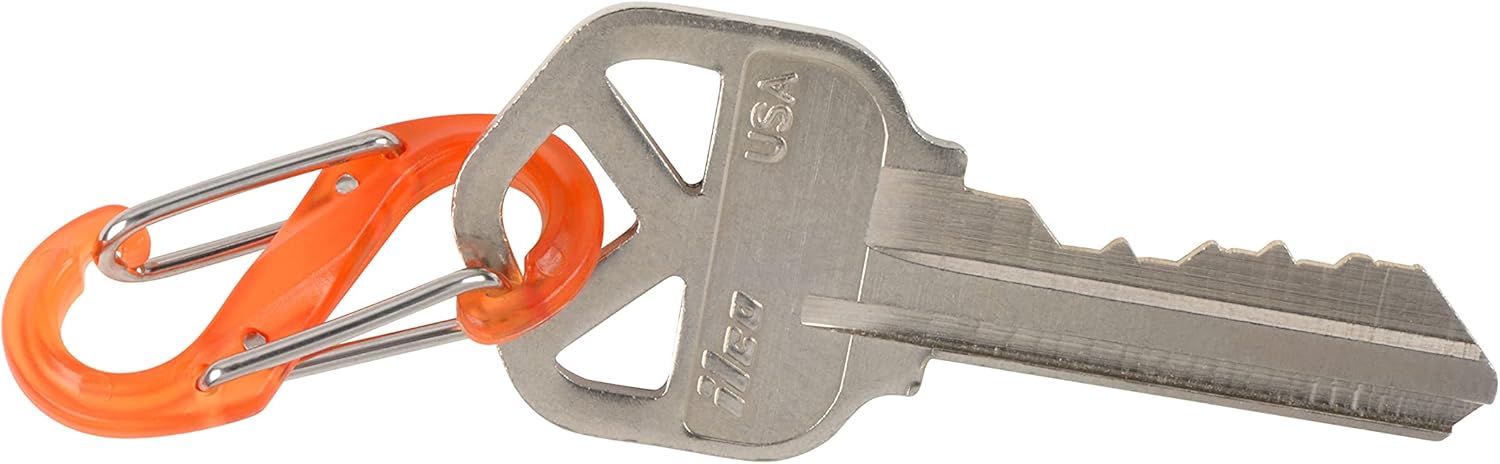 Nite Ize KRG2-11-R3 Ring Key Chain, Stainless .7in x 2.3in x .5"