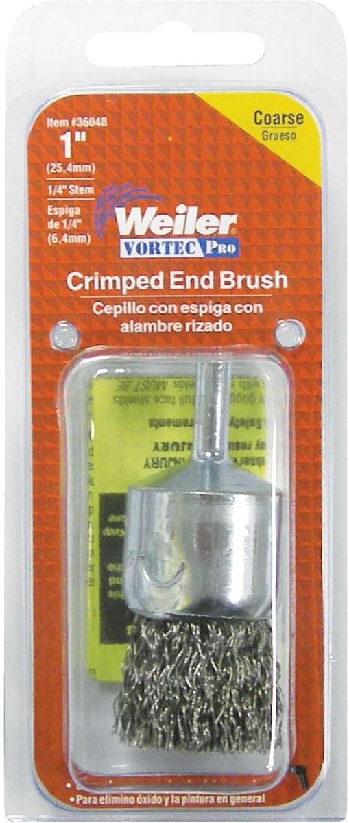 Weiler #36048 1" Crimp End Wheel