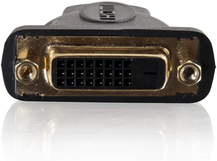 C2G 40745 Velocity DVI-D Female to HDMI Male Inline Adapter, Black