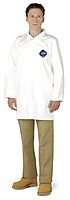 DuPont Tyvek 400 TY210S Disposable Extra Long Frock with Open Cuff, White, Large (Pack of 30) Large White Large