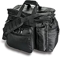 Uncle Mike's Law Enforcement Side-Armor Patrol and Sportsmen's Equipment Bag, Black