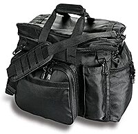 Uncle Mike's Law Enforcement Side-Armor Patrol and Sportsmen's Equipment Bag, Black