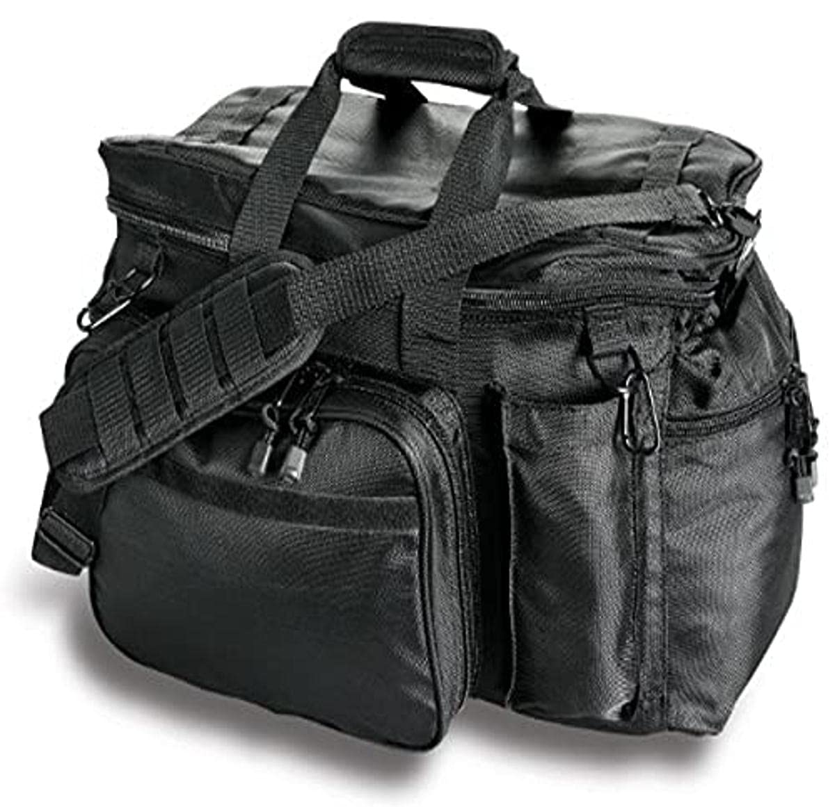 Uncle Mike's Law Enforcement Side-Armor Patrol and Sportsmen's Equipment Bag, Black