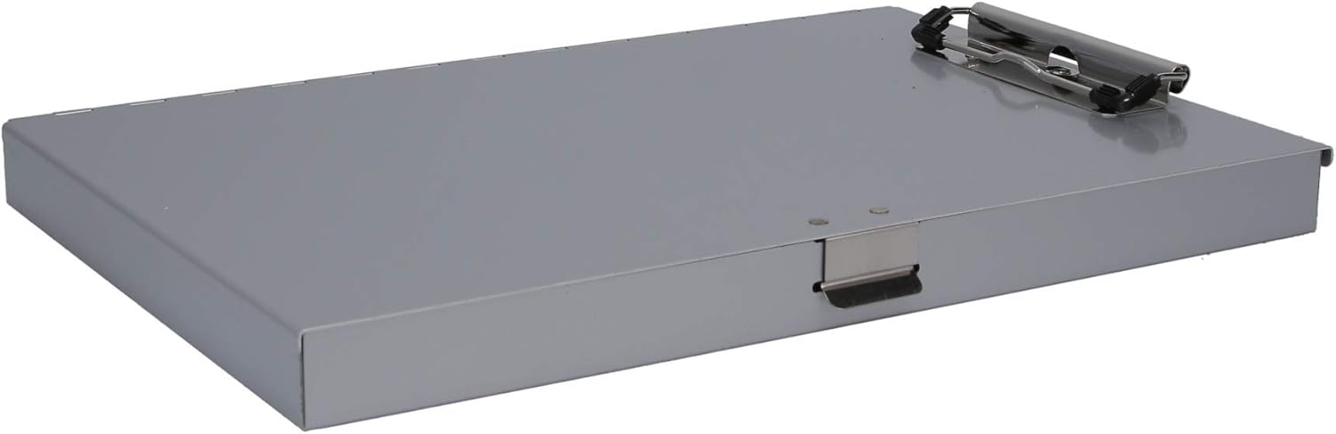Saunders Tuffwriter Recycled Aluminum Storage Clipboard, 0.5" Clip Capacity, Holds 8.5 x 11 Sheets