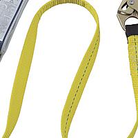 PEAKWORKS 6 ft Double-Leg Shock Absorbing Safety Lanyard
