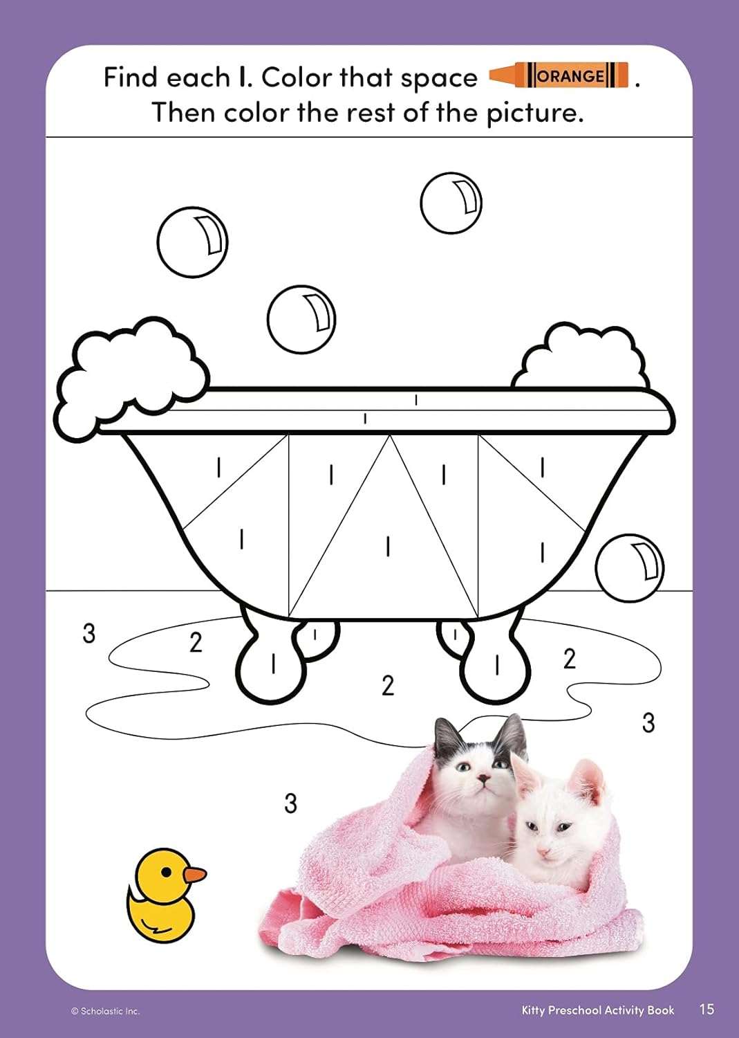 Scholastic Kitty Preschool Activity Book, Pre-K