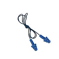 3M E-A-R UltraFit Earplugs 340-4007, Metal Detectable, Corded, Poly Bag, 400 Pair/Case