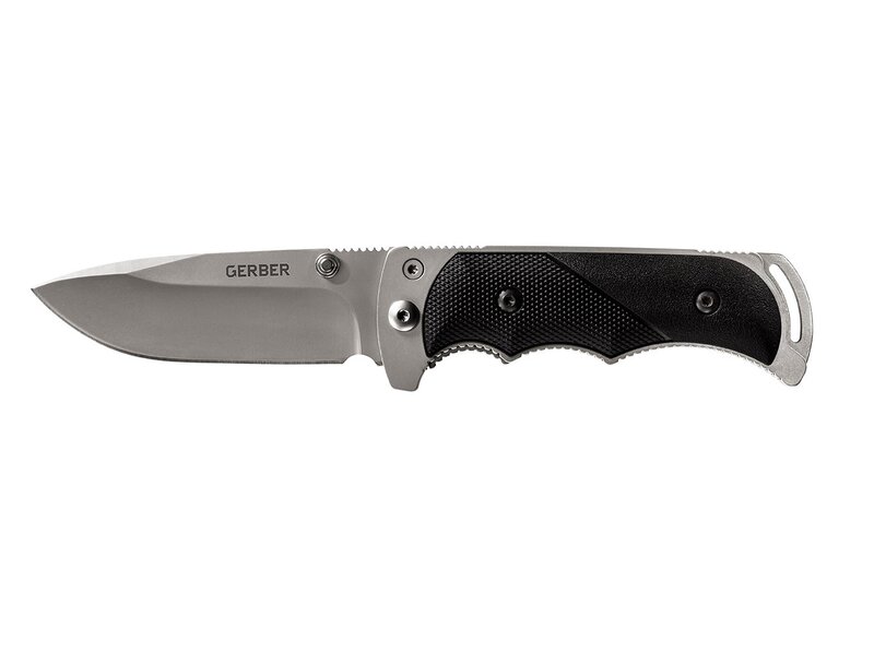 Gerber Gear Freeman Guide Folding Knife, Fine Edge, Drop Point [31-000591]
