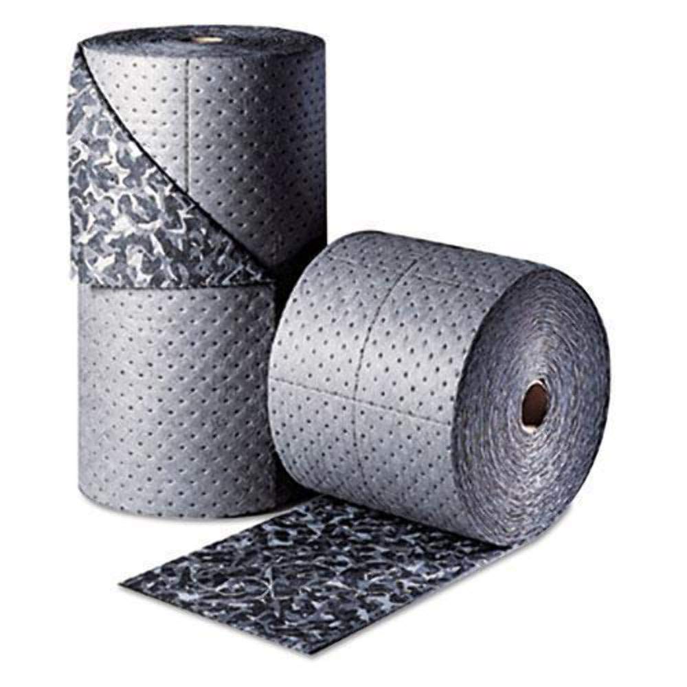 Brady SPC BM30 30" x 150' Heavy Weight Multi-Purpose Workstation Absorbent Roll with Low Linting Camouflage Print Cover