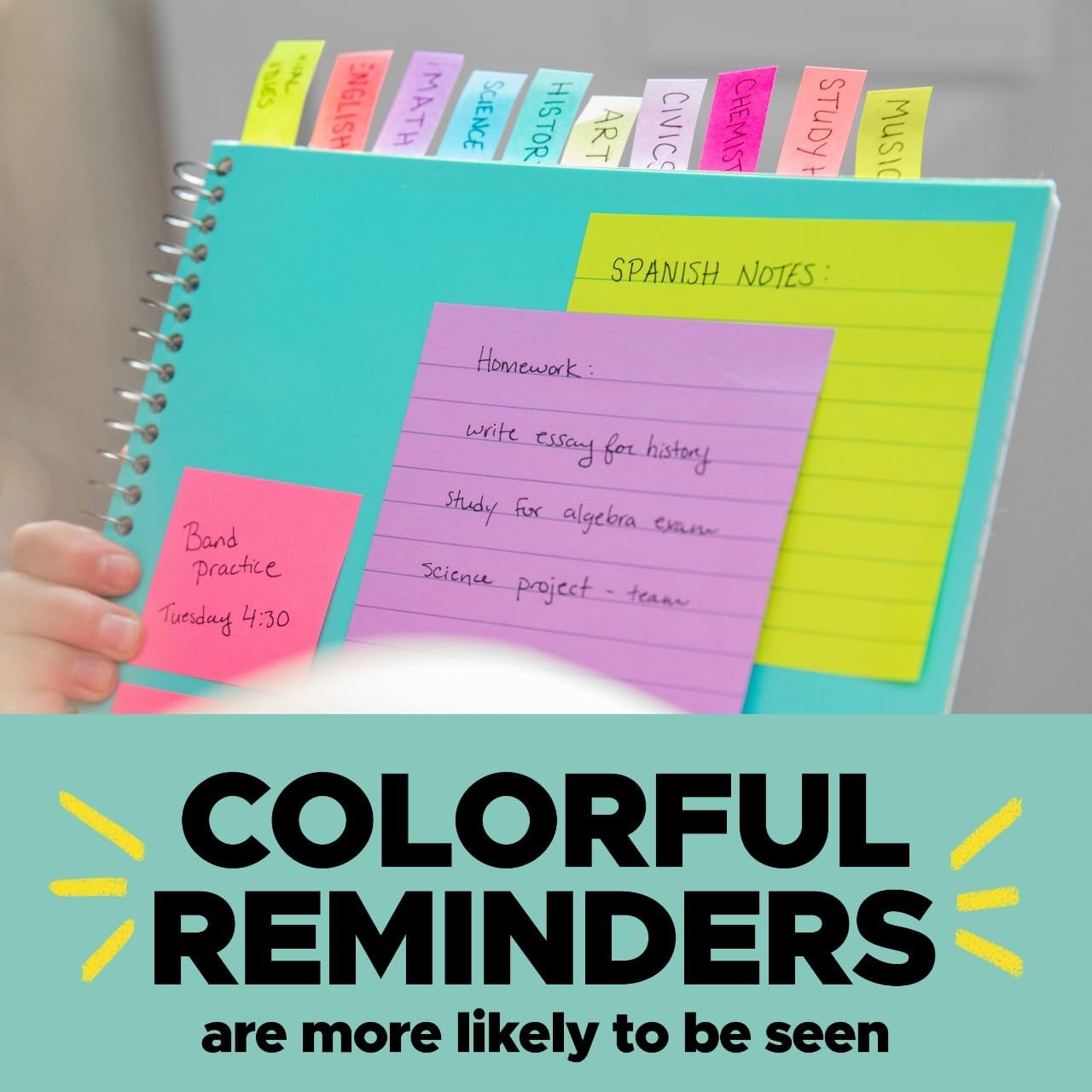 Post-it Flags, 50/Dispenser, 2 Dispensers/Pack, 1 in Wide, Yellow (680-YW2) 100 Flags Yellow