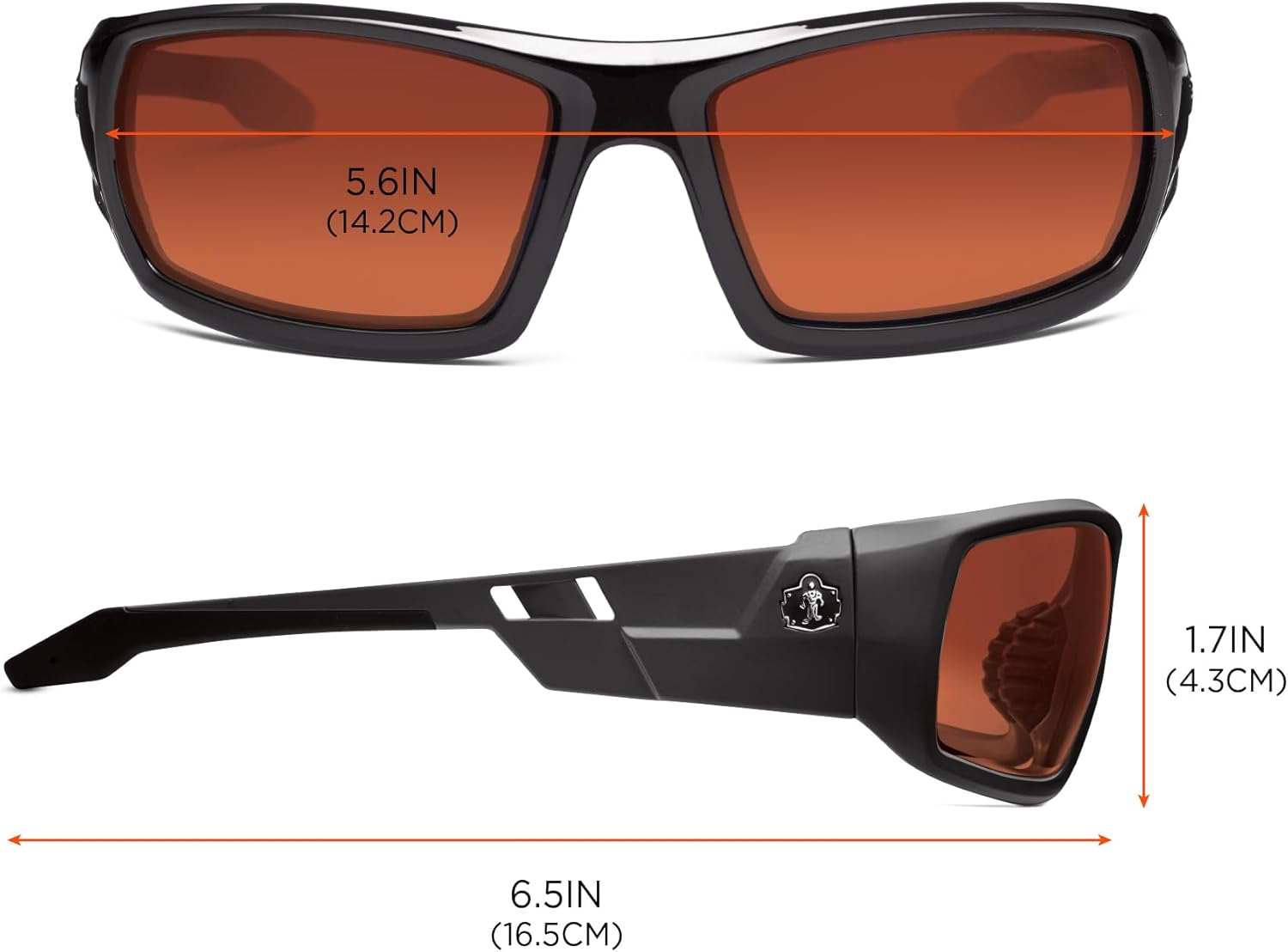 ERGODYNE Skullerz Odin Polarized Safety Sunglasses