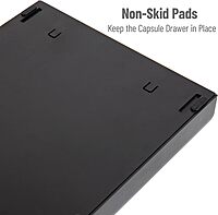 Mind Reader Nespresso Compatible Capsule Drawer, Countertop Organizer, Coffee Pod Holder, Storage, 9.25"L x 15"W x 2"H