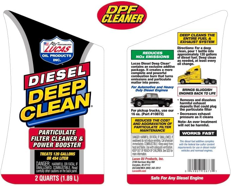 Lucas Oil Diesel Deep Clean Fuel Additive