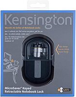 Kensington MicroSaver K64538US Keyed Retractable Notebook Lock - Steel - 4ft