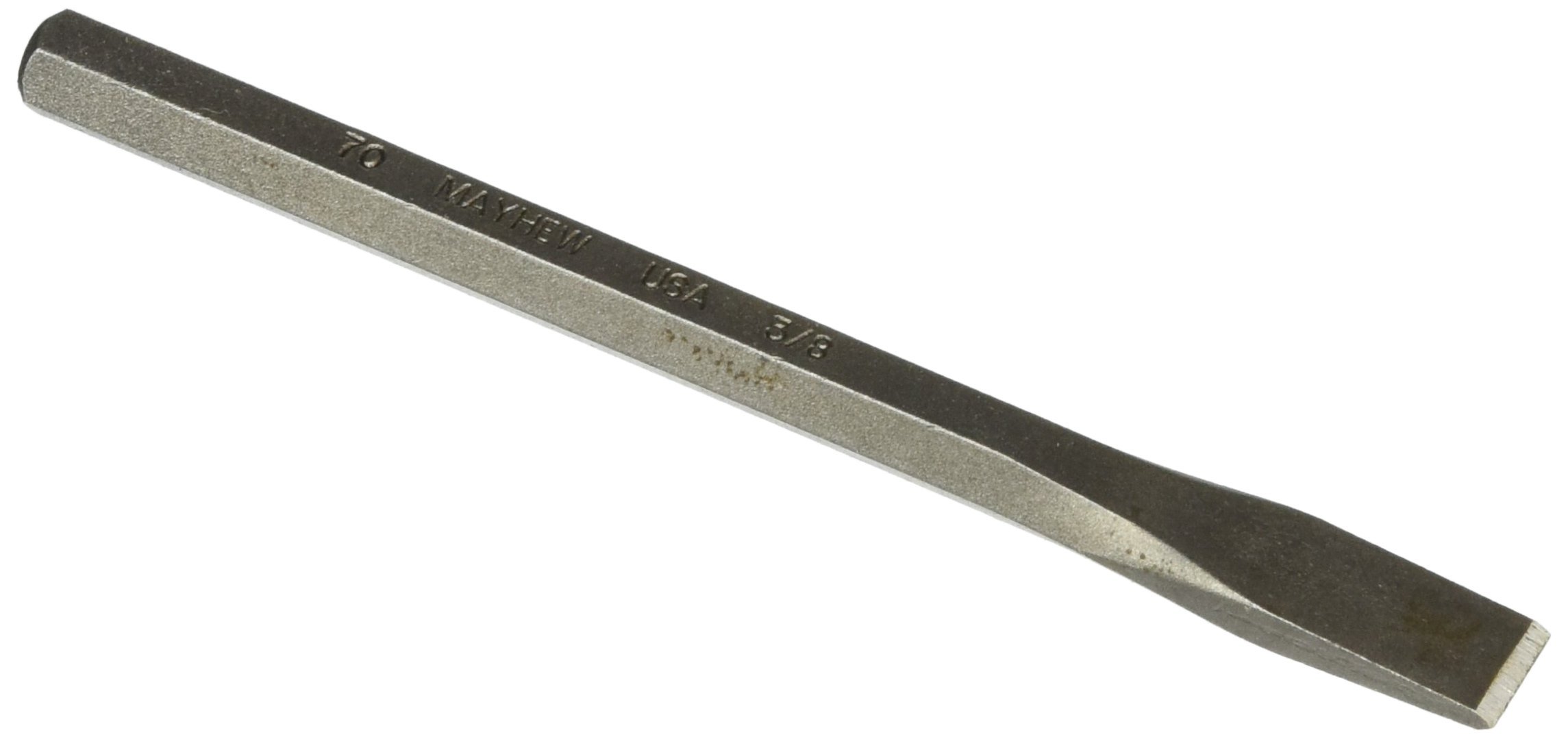 Mayhew Tools 70202 Cold Chisel, 3/8", Shot Blast Finish