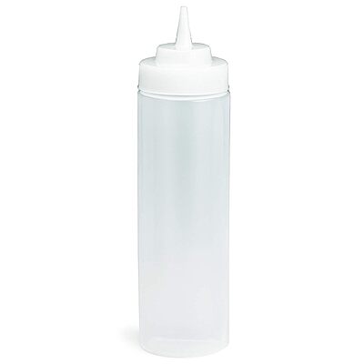 Tablecraft 24 oz Wide Mouth Squeeze Dispenser [Set of 12]