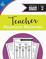 Carson-Dellosa Train Your Brain: Fractions Level 2 Classroom Kit, Grades 3-5, 111 pcs