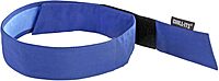 Ergodyne Chill-Its 6705CT PVA Evaporative Cooling Bandanas, Solid Blue - Quick Cooling, Universal Fit