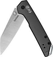 Kershaw Mini Iridium Folding Pocket Knife, 3-inch D2 Steel, DuraLock, Aluminum Handle