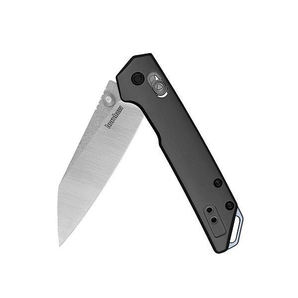 Kershaw Mini Iridium Folding Pocket Knife, 3-inch D2 Steel, DuraLock, Aluminum Handle