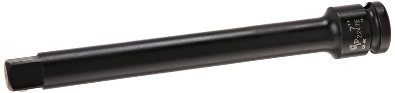 Grey Pneumatic (2247E) 1/2" Drive x 7" Extension Socket with Friction Ball 7" Extension w/ Friction Ball
