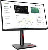 Lenovo ThinkVision P24h-30 24in Class WQHD LED Monitor - 63B3GAR6US