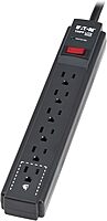 Eaton Tripp Lite Series 6-Outlet Surge Protector Power Strip, 3ft Extension Cord, 600 Joules, 15A Circuit Breaker, Black