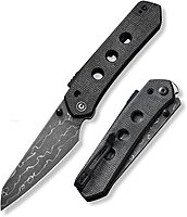 CIVIVI Vision FG Folding Pocket Knife – Superlock EDC 3.54" Reverse Tanto
