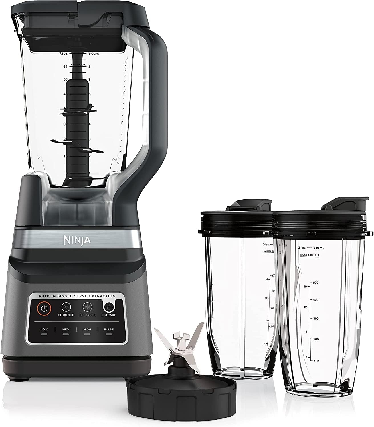 NINJA Professional Plus Blender with Auto-iQ, 1400 Peak Watts, 72-oz Total Crushing Pitcher