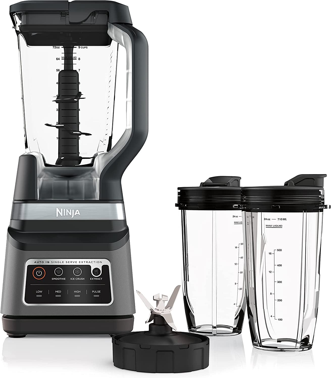 NINJA Professional Plus Blender with Auto-iQ, 1400 Peak Watts, 72-oz Total Crushing Pitcher