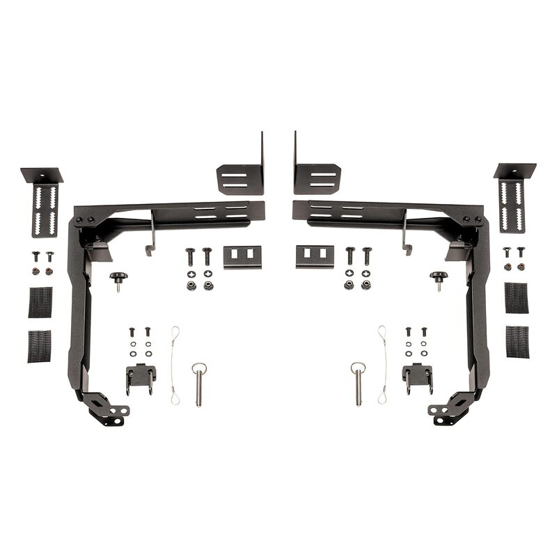 Pelican Cargo Case - SDDLMT2A Saddle Case Bed Mount Kit for Bedrail Flange Mounting (Compatible with Cases BX55S BX85S)