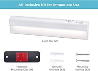 BLACK+DECKER PureOptics Battery Operated Under Cabinet LED Light Bar