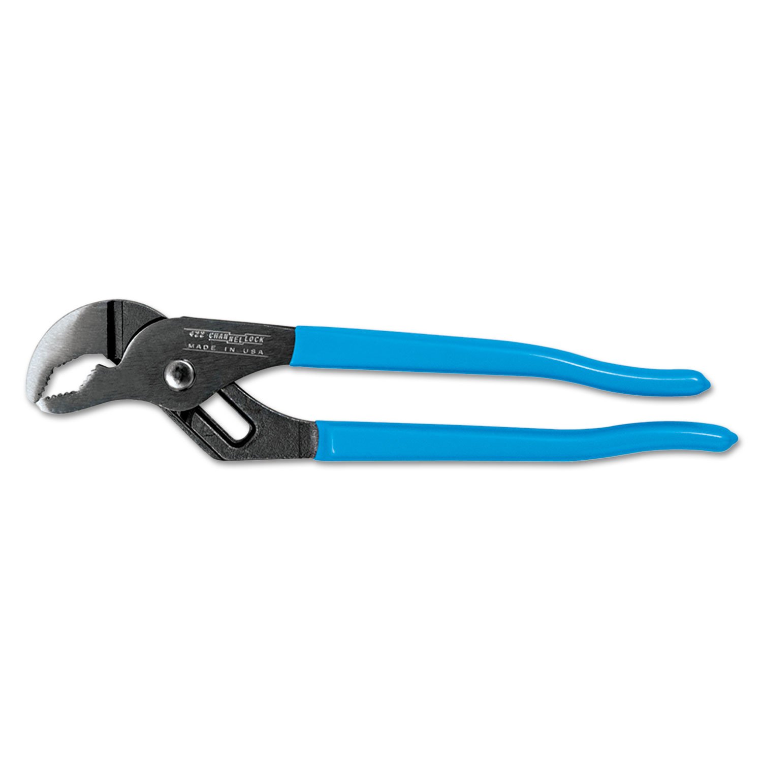 Channellock 422 9.5 inch Tongue & Groove V-Jaw Plier, Blue