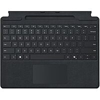 Microsoft Keyboard/Cover Case Microsoft Surface Pro Tablet - Black