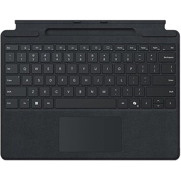 Microsoft Keyboard/Cover Case Microsoft Surface Pro Tablet - Black