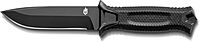 Gerber Gear Strongarm - Fixed Blade Tactical Knife for Survival Gear - Black, Plain Edge